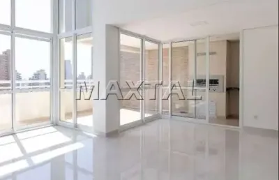 Cobertura 2 ambientes,4 dormitórios , 4 suítes, 5  banheiros e 5 vagas, em santana.
