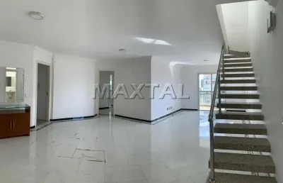 Cobertura 308m² à venda santana com piscina, 4 dormitórios, 5 banheiros, 3 vagas e lazer.