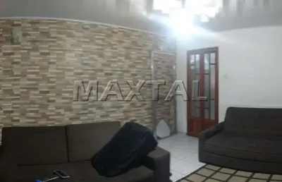 Casa à venda no lauzane paulista com 2 dormitórios, sala, cozinha, 1 banheiro e 2 vagas de garagem