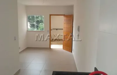 Apartamento à venda novo de 40m². com 2 dormitórios e 1 suíte, na vila mazzei.