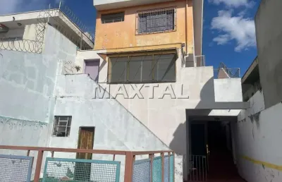 Sobrado comercial para locação, 13 salas, 7 banheiros, cozinha, quintal, de 396m².