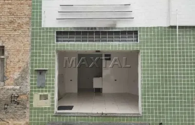 Loja em santana para locação de 27m², com porta de aço