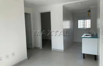 Aparamento novo para venda em santana, de 45m². com 1 banheiro e sacada, 1 vaga