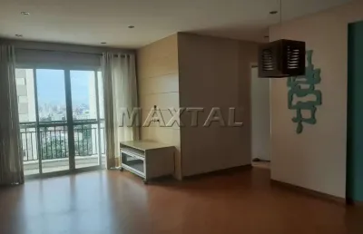 Apartamento 78m² à venda em santana, 3 quartos, 2 banheiros, 2 vagas fixas e lazer completo.