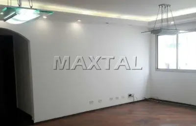 Apartamento à venda de 117m²,  com 3 dormitórios, 1 suíte e 2 vagas, em santana.