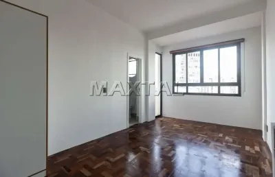 Apartamento para alugar em santa cecília com 1 dormitório no campos elíseos.