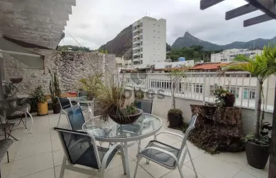 Cobertura com 4 quartos à venda na rua general glicério, laranjeiras, rio de janeiro, 214 m2 por r$ 2.700.000