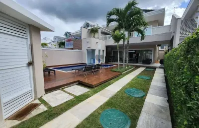 Casa em condomínio fechado com 4 quartos à venda na avenida aldemir martins, recreio dos bandeirantes, rio de janeiro, 360 m2 por r$ 3.000.000