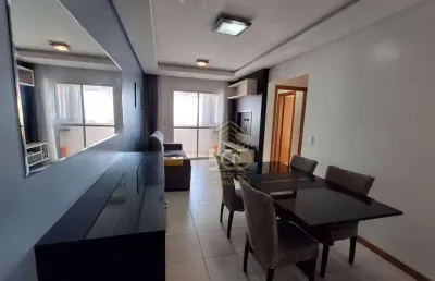 Apartamento com 02 dormitórios, sendo 01 suíte, para alugar por r$ 2.900/mês - cidade de florianópolis - são josé/sc