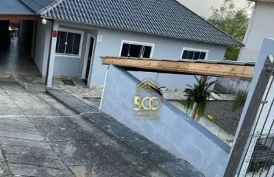 Casa com 3 dormitórios à venda, 115 m² por r$ 630.000,00 - fundos - biguaçu/sc