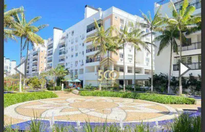 Apartamento para alugar, 84 m² por r$ 5.660,00/mês - abraão - florianópolis/sc
