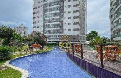 Apartamento com 3 dormitórios à venda, 106 m² por r$ 980.000,00 - barreiros - são josé/sc