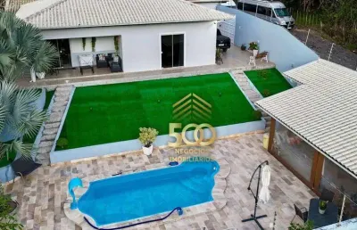 Casa com 3 dormitórios à venda, 185 m² por r$ 1.100.000,00 - praia de fora - palhoça/sc