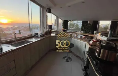 Cobertura à venda, 234 m² por r$ 1.300.000,00 - abraão - florianópolis/sc