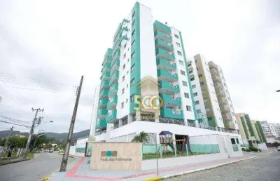 Apartamento com 2 dormitórios à venda, 68 m² por r$ 535.000,00 - rio caveiras - biguaçu/sc