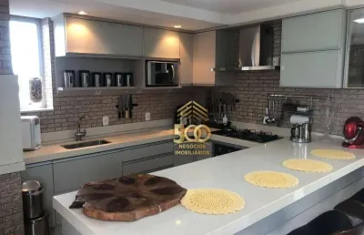 Cobertura com 3 dormitórios à venda, 220 m² por r$ 1.300.000,00 - centro - palhoça/sc