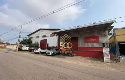 Galpão para alugar, 900 m² por r$ 18.241,56/mês - areias - são josé/sc