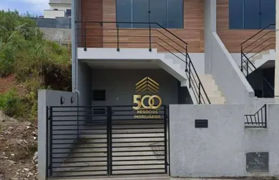 Sobrado com 3 dormitórios à venda, 104 m² por r$ 690.000,00 - potecas - são josé/sc