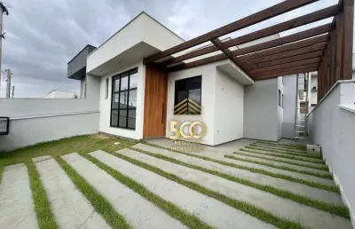 Casa com 3 dormitórios à venda, 115 m² por r$ 648.000,00 - forquilhas - são josé/sc