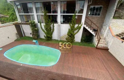 Casa em condomínio fechado com 4 quartos à venda na Rua Campolino Paulino da Silveira, Fundos, Biguaçu