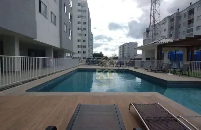 Apartamento 2 dormitórios no bairro rio caveiras,biguaçu