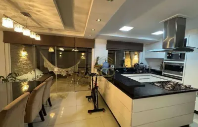 Casa mobiliada de 2 dormitórios, com piscina, à venda, 80 m² por r$ 450.000,00 - bela vista - palhoça/sc