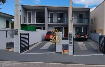 Sobrado com 2 dormitórios à venda, 79 m² - potecas - são josé/sc