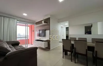 Apartamento com 2 dormitórios sendo 01 suíte, 73 m² por r$ 636.000 - barreiros - são josé/sc