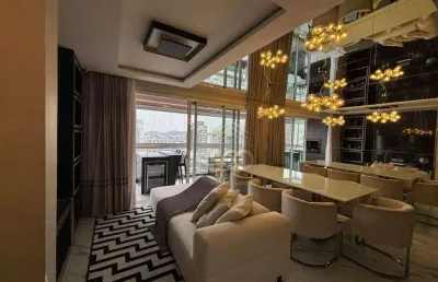Apartamento com 3 dormitórios à venda, 143 m² por r$ 2.000.000,00 - pagani - palhoça/sc