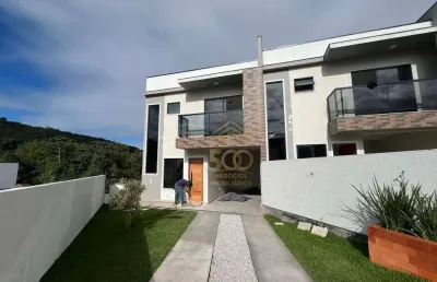 Sobrado à venda, 125 m² por r$ 658.000,00 - potecas - são josé/sc