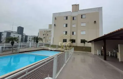 Apartamento com 02 dormitórios para alugar por r$ 2.700/mês - serraria - são josé/sc