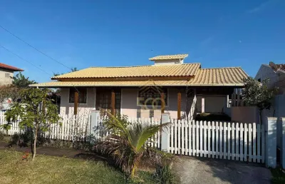 Casa com edícula e terreno amplo à venda - pinheira - palhoça/sc
