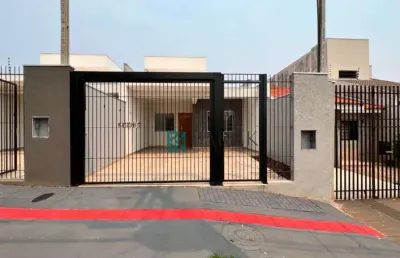 Casa com 1 suíte + 2 quartos com suíte à venda, 105 m² por r$ 550.000 - jardim novo oásis - maringá/pr