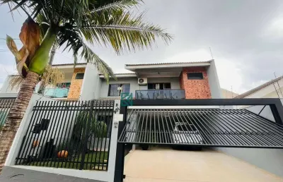 Casa com 4 dormitórios à venda, 234 m² por r$ 1.299.000,00 - jardim real - maringá/pr