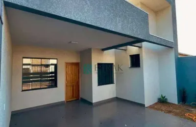 Casa com 3 dormitórios à venda, 96 m² por r$ 440.000,00 - jardim paulista iii - maringá/pr