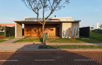 Casa com 3 suítes à venda, 230 m² por r$ 2.850.000 - jardins de monet residence - maringá/pr