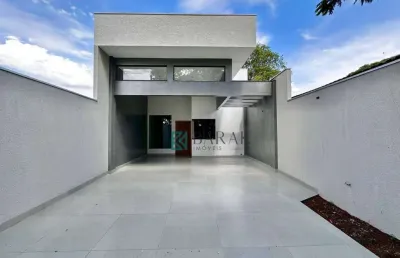 Casa com 3 dormitórios à venda, 116 m² por r$ 680.000,00 - jardim alvorada - maringá/pr