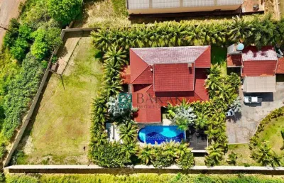 Chácara com 4 dormitórios à venda, 3280 m² por r$ 6.000.000,00 - jardim ipanema - maringá/pr
