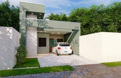 Casa com 3 dormitórios à venda, 90 m² por r$ 390.000,00 - jardim ecovalley - sarandi/pr