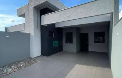 Casa com 3 dormitórios à venda, 96 m² por r$ 450.000,00 - parque hortência - maringá/pr
