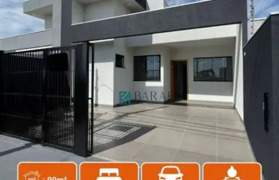 Casa com 3 dormitórios à venda, 99 m² por r$ 400.000,00 - ecovalley - sarandi/pr