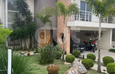 Casa em condomínio fechado com 3 quartos à venda na estrada municipal do roncáglia, 1090, residencial mont' alcino, valinhos, 243 m2 por r$ 1.750.000