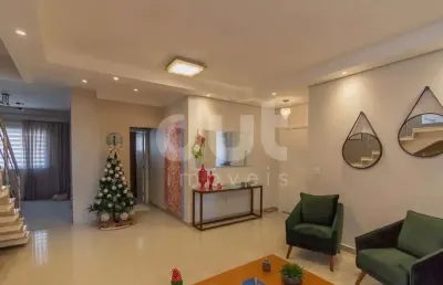Casa em condomínio fechado com 4 quartos à venda na rua silvio dos santos, 9, swiss park, campinas, 312 m2 por r$ 2.200.000