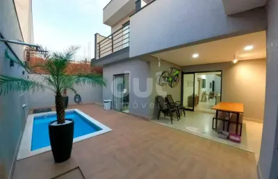 Casa em condomínio fechado com 3 quartos à venda na avenida jardim botânico, 1306, parque olívio franceschini, hortolândia, 225 m2 por r$ 1.270.000