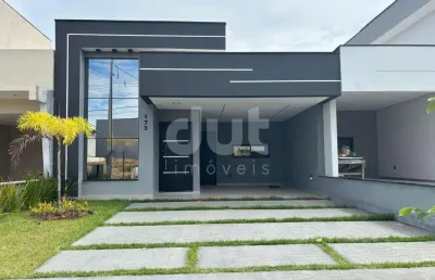 Casa em condomínio fechado com 3 quartos à venda na avenida mario gil, 650, loteamento park gran reserve, indaiatuba, 135 m2 por r$ 1.190.000
