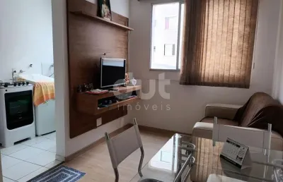 Apartamento com 2 quartos à venda na avenida são josé dos campos, 3053, loteamento parque são martinho, campinas, 52 m2 por r$ 235.000
