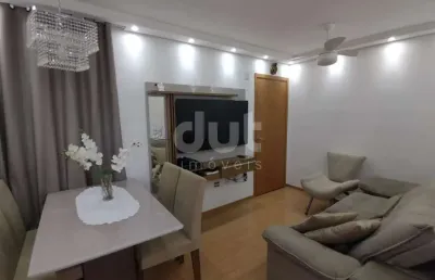 Apartamento com 2 quartos à venda na rua alberto bueno ladeira, 50, jardim esmeraldina, campinas, 45 m2 por r$ 258.000