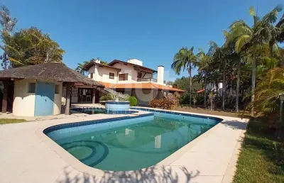 Casa em condomínio fechado com 5 quartos para alugar na estrada francisco von zuben km, km 2, chácara flora, valinhos, 822 m2 por r$ 12.000