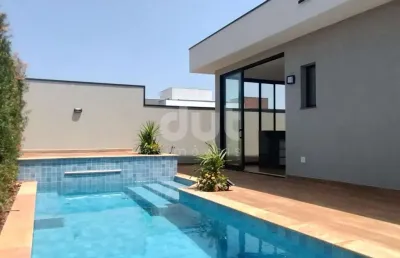 Casa em condomínio fechado com 4 quartos à venda na rua sebastião cardoso, 168, parque brasil 500, paulínia, 198 m2 por r$ 1.937.000