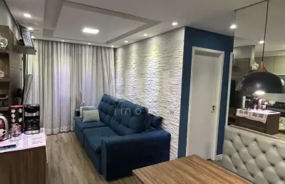 Apartamento com 2 quartos à venda na rua ariovaldo luís mazon, 81, chácara santa antonieta (nova veneza), sumaré, 52 m2 por r$ 275.600
